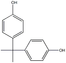 2,2-二(4-羟基苯)丙烷,,结构式