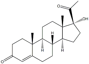 17A hydroxyprogesterone Structure