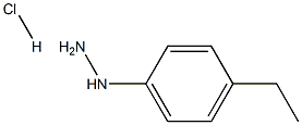 对乙基苯肼盐酸盐,,结构式