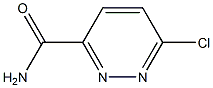 6-chloro-3-pyridazinamide Structure