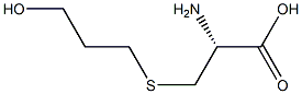 S-(3-hydroxypropyl)-L-cysteine Structure