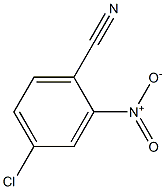 4-氯-2-硝基苯腈, , 结构式