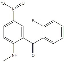 2-Methylamino-5-nitro-2'-fluorobenzophenone