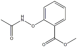 Methyl acetamidosalicylate Struktur