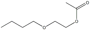 乙二醇单丁醚醋酸酯,,结构式