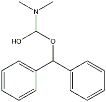 N,N-二甲基甲酰胺二苯甲基缩醛 结构式