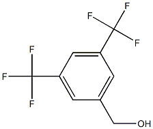 3,5-双三氟甲基苯甲醇,,结构式