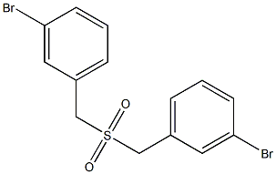 间溴苯基甲基砜 结构式