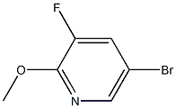 5-Bromo-3-fluoro-2-methoxypyrdine Structure