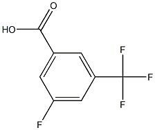 5-氟-3-三氟甲基苯甲酸, , 结构式