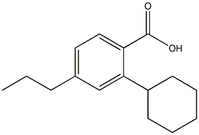 P-propylcyclohexylbenzoic acid
