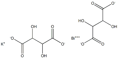 DL酒石酸锑钾,,结构式