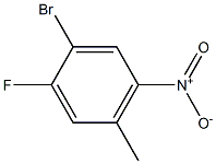 4-Bromo-3-fluoro-6-nitrotoluene Structure