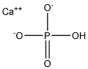 Monocalcium phosphate Struktur