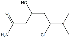 3-carbamoyl-2-hydroxypropyltrimethylamine chloride Structure