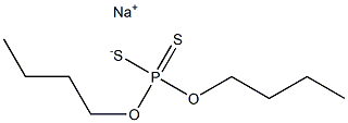 Sodium dibutyl dithiophosphate Struktur