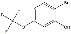 2-hydroxy-4-trifluoromethoxybromobenzene Struktur