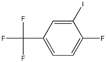 3-碘-4-氟三氟甲苯, , 结构式