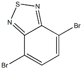 4,7-二溴-2,1,3-苯并噻二唑, , 结构式
