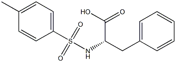 N-对甲苯磺酰-L-苯丙氨酸 结构式
