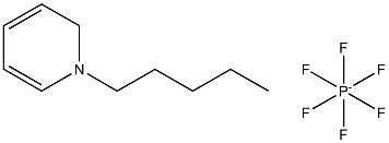 N-戊基吡啶六氟磷酸盐,,结构式