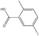 5-碘-邻甲基苯甲酸,,结构式