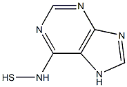 N-糠基腺嘌呤 结构式