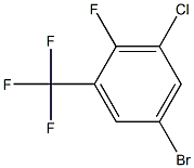 5-溴-3-氯-2-氟三氟甲苯,,结构式