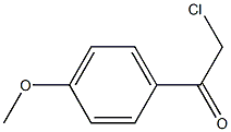 2-chloro-p-methoxyacetophenone Structure
