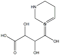 酒石酸噻烯氢嘧啶, , 结构式