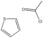 Thiophene acetyl chloride 化学構造式