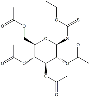 2,3,4,6-Tetra-O-acetyl-b-D-glucopyranosyl Ethylxanthate|