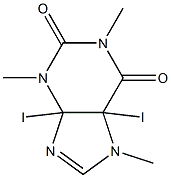CaffeineIodide Structure