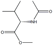 N-Acetyl-L-valine methyl ester Struktur
