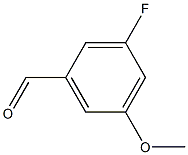 3-fluoro-5-methoxybenzaldehyde Structure