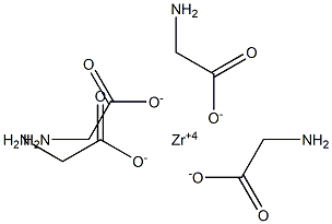 ZIRCONIUMGLYCINATE Struktur