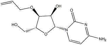 3'-O-Allyl-D-cytidine Structure