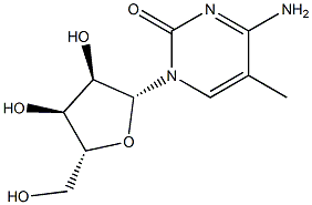 5-Methyl-D-cytidine Structure