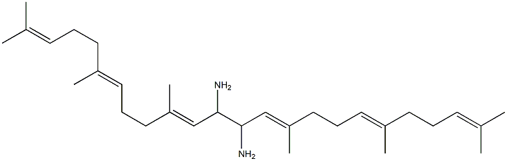 (6E,10E,14E,18E)-2,6,10,15,19,23-Hexamethyl-2,6,10,14,18,22-tetracosah exaene-12,13-diamine