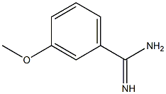 3-Methoxybenzylaminine Struktur