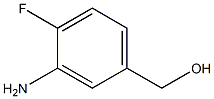 (3-Amino-4-fluorophenyl)methanol Structure