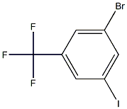 3-Bromo-5-iodobenzotrifluoride 98% Structure