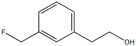 3-FLUOROMETHYLPHENYLETHYL ALCOHOL Struktur