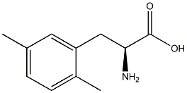 L-2,5-DIMETHYLPHENYLALANINE Structure