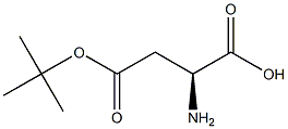 L-ASPARTIC ACID 4-T-BUTYL ESTER Struktur