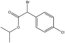 P-CHLORO (A-BROMO) PHENYL ISOPROPYL ACETATE Structure