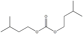 carbonic acid diisoamyl ester Struktur