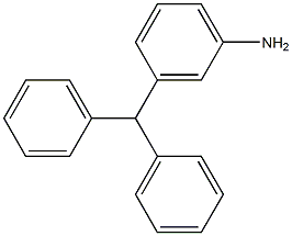 m-benzhydrylaniline 化学構造式