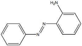 o-aminoazobenzene Structure