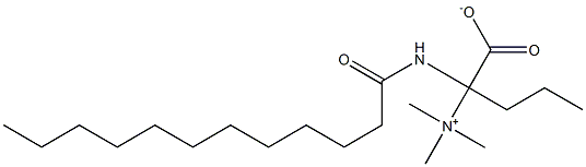 laurylamidopropylbetain Struktur